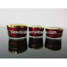 15ml 30ml 50ml Tapered Diamond Cosmetic Acrylic Eye Cream Jar